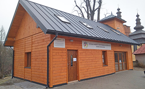 Centrum informacji turystycznej w Wysowej-Zdroju