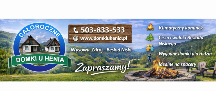 🏔️ WAKACJE w Wysowej-Zdroju – cisza, góry i idealne miejsce na wypoczynek!